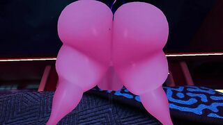 Huge booty growth