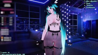 Hot Catgirl gets used and cums while streaming~ [Best stream moments]