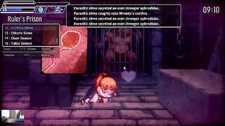 Nest of dominator - A sexy blonde girl fucked by slimes