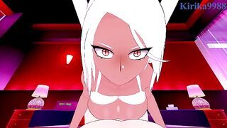 Rumi Usagiyama (Mirko) and I have intense sex in a love hotel. - My Hero Academia POV Hentai
