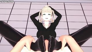 Kirari Momobami Gives You a Footjob To Train Her Sexy Body! Kakegurui Feet Hentai POV