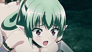 Horny Green Haired Bitch Likes To Make A Paizuri With Her Tits