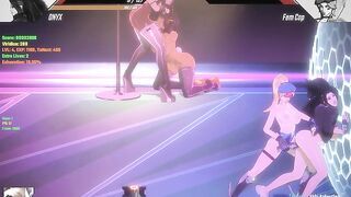 PURE ONYX - The best lesbian orgy in this game