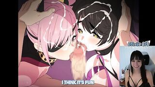 I learned a lot watching this Double Blowjob - Evil Urami HENTAI