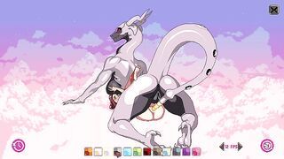 Cloud Meadow Gallery Part 2 With Many Creatures Eating This Hot Girl With Short Hair