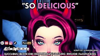 F4M | Horny Nervous Succubus-In-Training Wants to Practice on Your Cock | Erotic Audio Roleplay ASMR