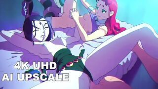 Compilation of Best Sex Scenes Raven And StarFire 4K Full HD