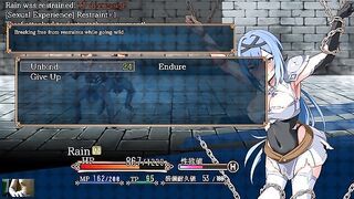 Nightmare knight - Blue hair paladin bdsm battle