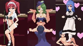 [Hentai Game Sadiubus.Pixel animation game.