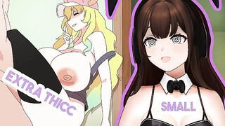 Kobayashi-san gets fucked in NEET Cafe
