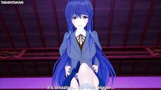Doki Doki Literature Club Yuri Gives You A Footjob Hentai POV