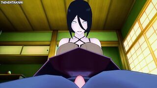 Naruto Hanabi Hyuga Gives You A Footjob Hentai POV