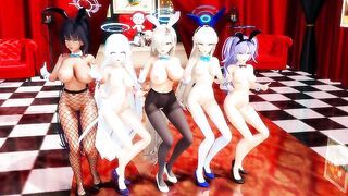[4k mmd]   Blue Archive Millennium Science