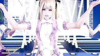 [MMD] YOASOBI - IDOL Marie Rose Tamaki Misaki Sexy  Dance League of Legends Uncensored Hentai 4K