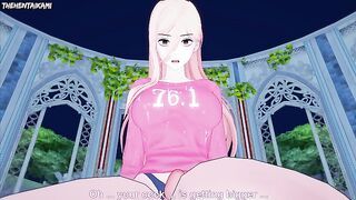 Chainsaw Man Power Gives You A Footjob Hentai POV