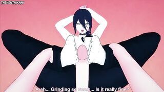 Chainsaw Man Reze Gives You A Footjob Hentai POV