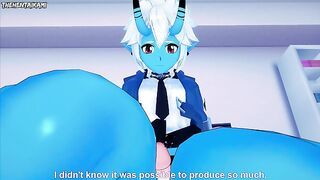 Soukaku Zenless Zone Zero Gives You A Footjob Hentai POV