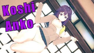 Anko Koshi get Creampied Hentai Shikanoko Uncensored
