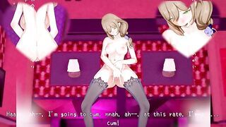 The beautiful Lisa from Genshin Impact shows us her beautiful body while masturbating