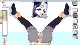 Loona Legs Spread In Glory Hole Creampie - Hole House Game