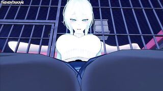 Yukino Mifuyu from Hitozukiai Ga Nigate Gives You A Footjob Hentai POV