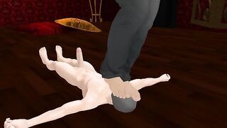 Elena Footjob trample
