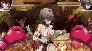 [#05 Hentai Game Waifu Fighter.Boxing and sex.