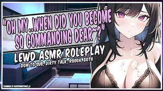 [F4M] Teasing Your Bratty Goth Girlfriend Until She Begs You To Let Her Cum | Lewd Audio