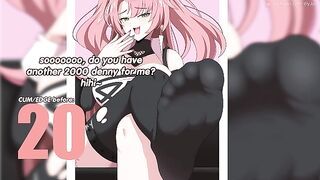 Nicole wants to drain your wallet Teaser JOI(findom, foot fetish, sock fetish, femdom)