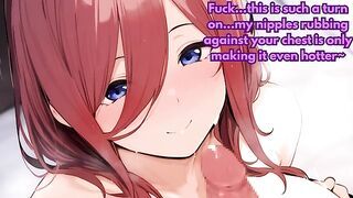 Miku Nakano Drains You Dry With a Titjob (The Quintessential Quintuplets)