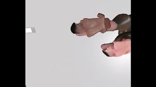 giant woman trampling dancing jazz pov view
