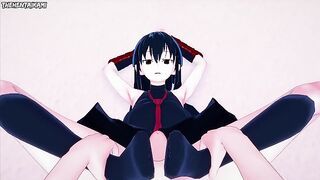Akame from Akame Ga Gives You A Footjob Hentai POV