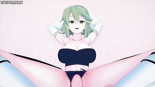 Leone from Akame Ga Gives You A Footjob Hentai POV