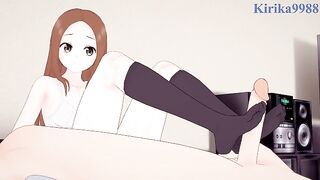 Takagi and I have intense sex in the bedroom. - Teasing Master Takagi-san Hentai