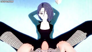 Shamir from Fire Emblem Three Houses Gives You A Footjob Hentai POV