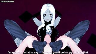 Aversa from Fire Emblem Awakening Gives You A Footjob Hentai POV