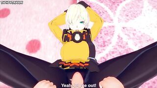 Millia from Guilty Gear You A Footjob Hentai POV