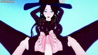 Pauline from Mario Gives You A Footjob Hentai POV