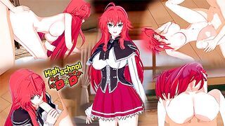 Rias Gremory Make You Her New Servant | Highchool DXD Hentai