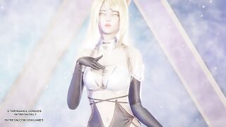 [MMD] IVE - LOVE DIVE Ahri Seraphine Sexy Kpop Dance 4K 60FPS