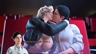 Hot romantic sex with my stepmom at movie theatre - APOCALUST - gameplay