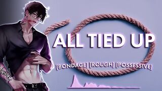 [M4F] All Tied Up || Male Moans || Deep Voice || Dirty Talk
