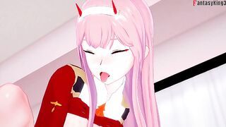 Zero Two having sex | 4 | DARLING in the FRANXX | Full & Full POV on Patreon: Fantasyking3