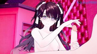Zhezhi (Orie) and I have intense sex in a secret room. - Wuthering Waves Meichou Hentai