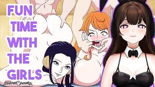 ONE PIECE girls hentai compilation! Nico Robin x Nami