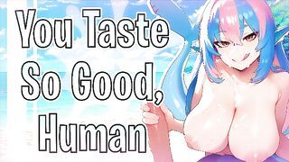 [F4M] Bimbo Shark Girl Saves You From An Underwater Cage And Gives You "Mouth-to-Cock" [Lewd ASMR]