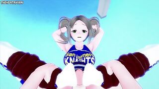Juliet Starling from Lollipop Chainsaw Gives You A Footjob Hentai POV