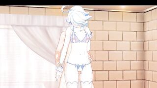 Genshin Impact : Furina ThighJob [R34 Hentai Animation]