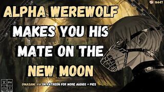 Werewolf Boyfriend Makes You His Mate On The New Moon | Male Moaning Audio