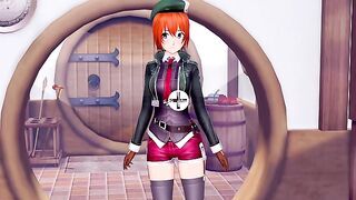 Noel Seeker hentai animation, koikatsu party
